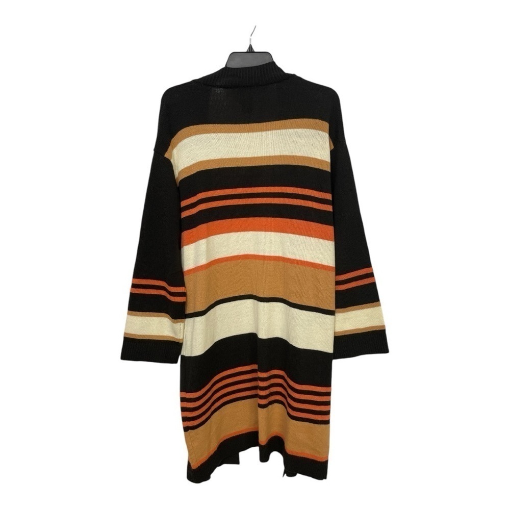 Wrangler Retro Long Duster Cardigan Striped Western Boho S/M - Picture 4 of 12